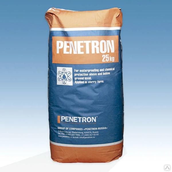 Проникающая гидроизоляция Пенетрон, 25 кг ОПТ фото 1