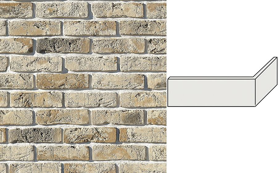 Декоративный кирпич White Hills Лондон брик Design угловой элемент цвет 304-15 фото 1