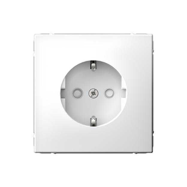 ARTGALLERY розетка с заземлением со шторками, 16А, механизм, лотос фото 1