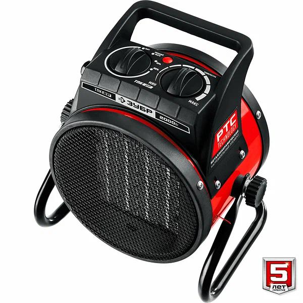 Электрическая тепловая пушка ЗУБР ТПК-2Р фото 1