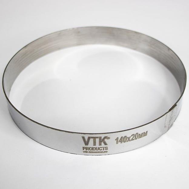 Форма для выпечки и заморозки Кольцо диаметр 140 мм высота 20 мм фото 1