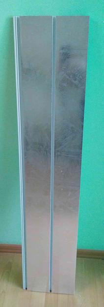 Торговая пластиковая панель сборная «Мираж Серебро» фото 1