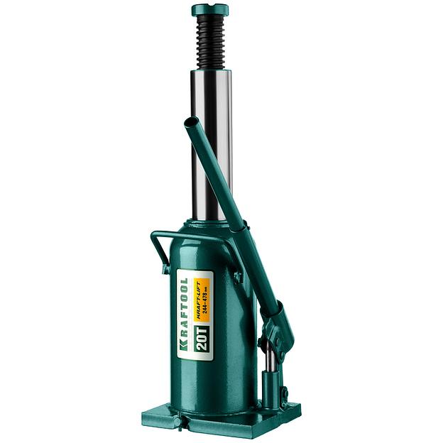 KRAFTOOL KRAFT-LIFT, 20 т, 244 - 478 мм, бутылочный гидравлический домкрат (43462-20) фото 6