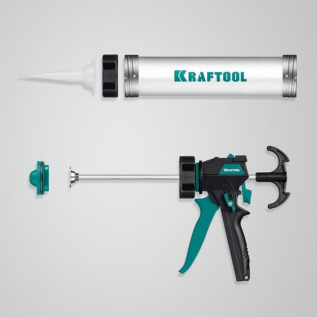 KRAFTOOL Ultra 310 мл, закрытый пистолет для герметика (06677-31) фото 3