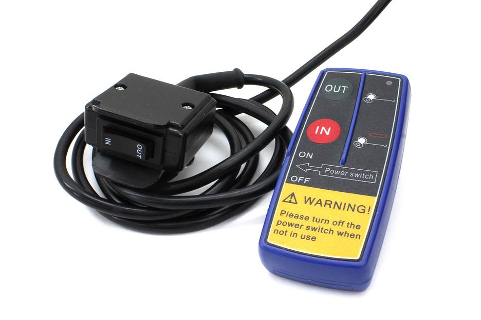 Лебедка переносная электрическая 12В 3500 lbs синтетика ОПТ фото 6