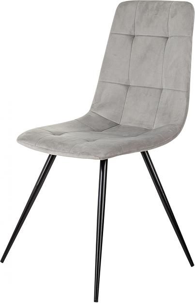 Стул для дома Бюрократ CH-K1_4 комплект 4шт св.серый Holland 09 металл черный на ножках (CH-K1_1/HL09_4) фото 3