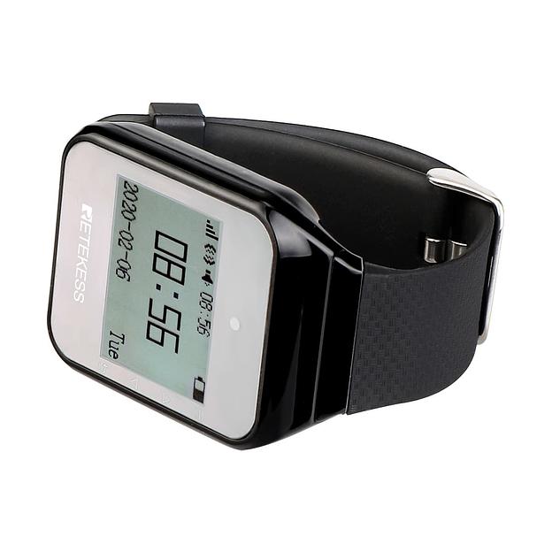 Часы пейджер R22108B, черные фото 5