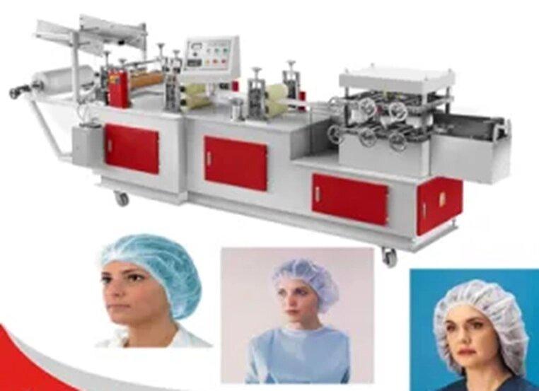 Линия для изготовления полиэтиленовых шапочек фото 1