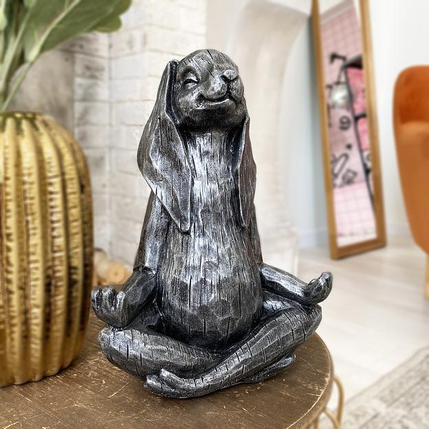 Статуэтка «Заяц в позе лотоса», опт фото 2