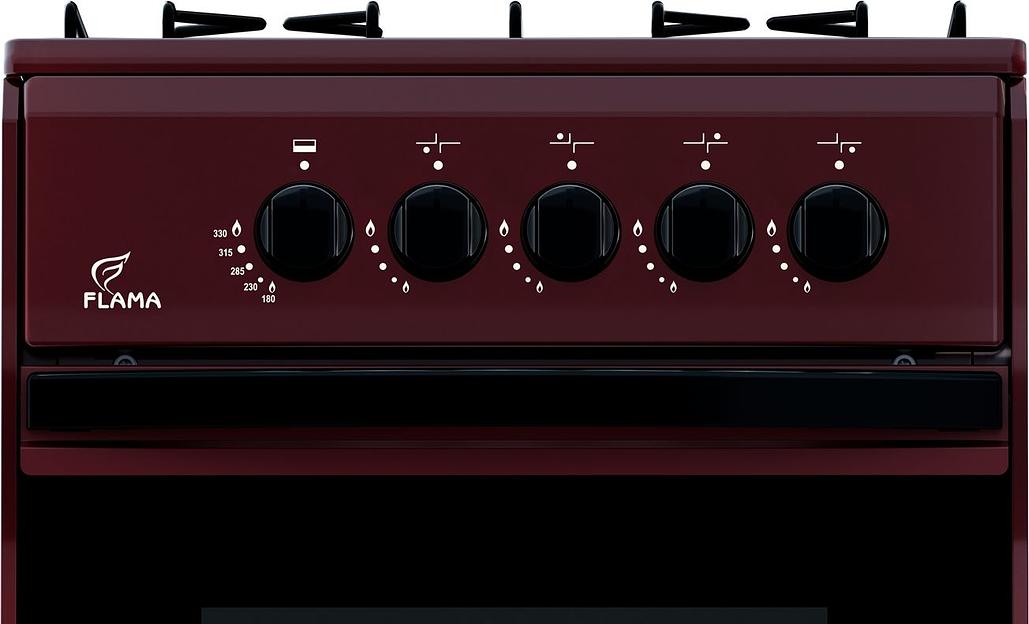 Плита Газовая Flama RG 24019 B коричневый фото 3