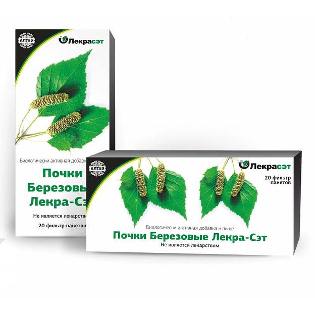 БАД «Березовые почки» фильтр-пакеты опт фото 1