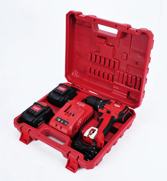 Дрель-шуруповерт Elitech ДА 12БЛ2 (Е2201.001.02) аккум. патрон:быстрозажимной (кейс в комплекте) (191606) фото 7