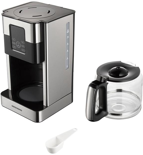 Кофеварка капельная Redmond CM704 1000Вт черный фото 2