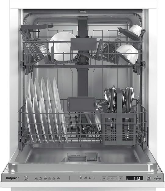 Посудомоечная машина встраив. Hotpoint HI 4D66 DW 1900Вт полноразмерная фото 3