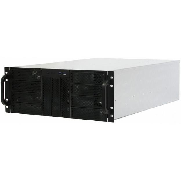 Procase Корпус 4U server case,11x5.25+0HDD,черный,без блока питания,глубина 450мм,MB ATX 12"x9,6" [ RE411-D11H0-A-45] фото 1