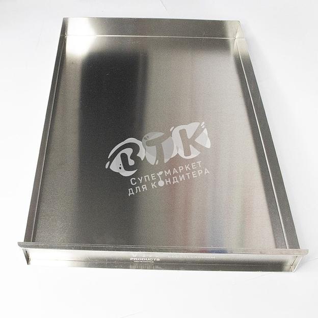 Противень 600х400 мм высота 50 мм съемный борт алюминий фото 1