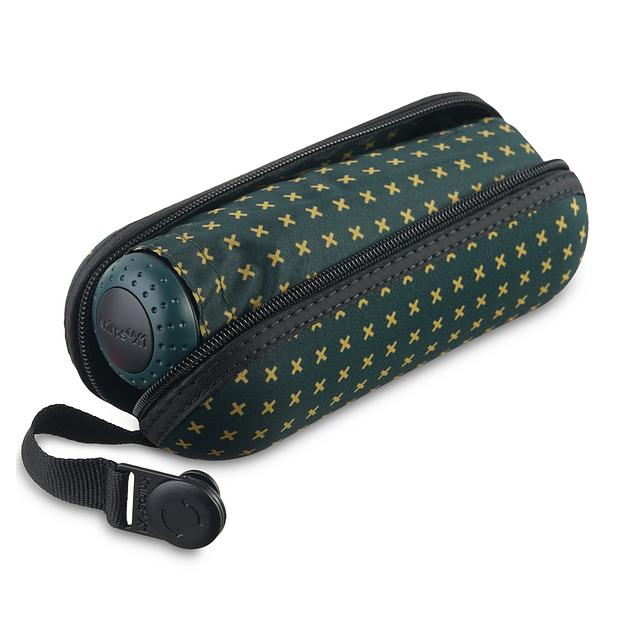 Зонт Knirps механический X1 6010 2CROSS GREEN ECOREPEL 95 6010 8485 фото 5