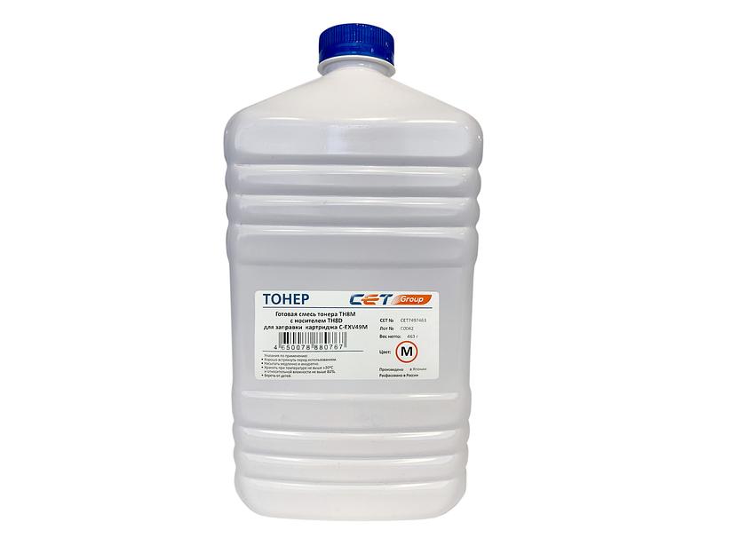 Тонер Cet TF8M/TF8D CET7497463 пурпурный бутылка 463гр. (в компл.:девелопер) для принтера Canon C3325i/3330i/3320 фото 1