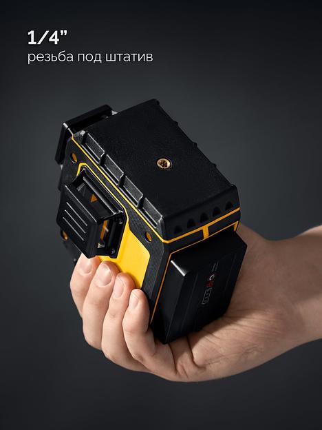 STAYER SL-3D #2, 50м, точн. +/-0,5 мм/м, зеленый лазерный нивелир, микролифт, держатель (34963-2) фото 4