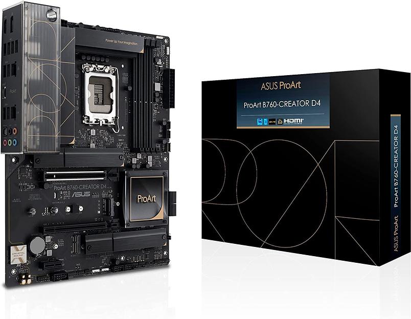 Материнская плата ASUS PROART B760-CREATOR D4, LGA 1700, Intel B760, ATX, Ret фото 7