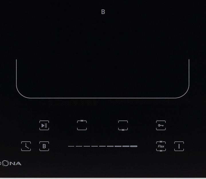 Индукционная варочная поверхность Krona Erde 30 BL 2BFTS черный фото 4