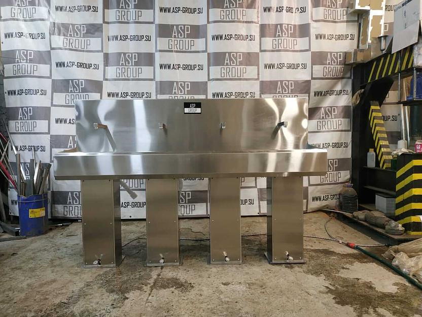 Бесконтактные, многосекционные сенсорные рукомойники ASP-WL фото 4