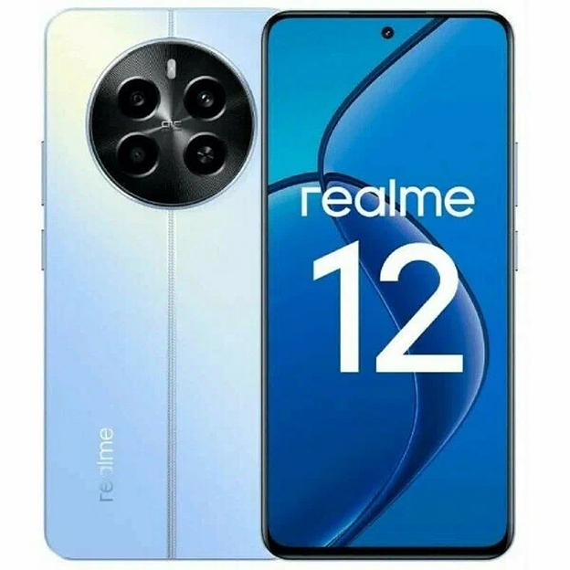 Смартфон Realme RMX3871 12 4G 512Gb 8Gb синий моноблок 3G 4G 2Sim 6.67" 1080x2400 Android 14 50Mpix 802.11 a/b/g/n/ac GPS GSM900/1800 GSM1900 TouchSc Protect microSD фото 1