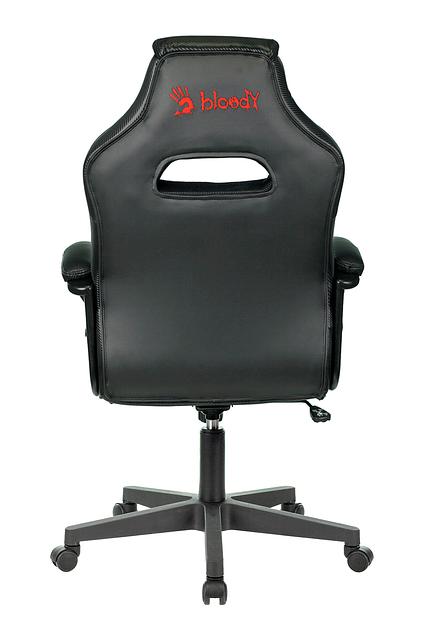 Кресло игровое A4Tech Bloody GC-200 черный эко.кожа крестовина фото 5