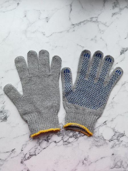 Перчатки ПВХ «Серые» фото 1