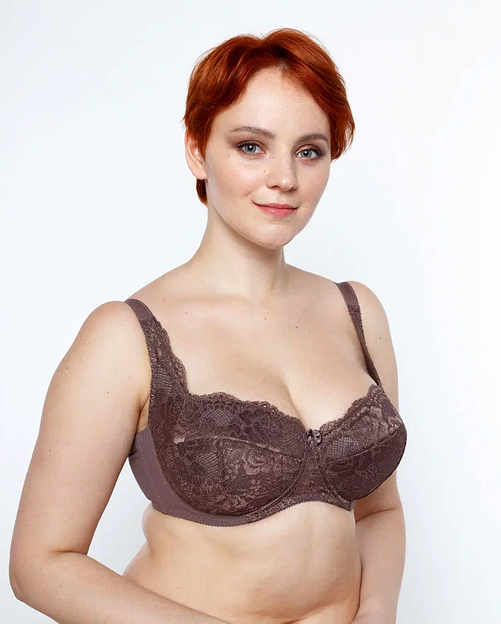 Бюстгальтер АйЛайк модель «Балконет» № 0167 цвет перечный ОПТ фото 2