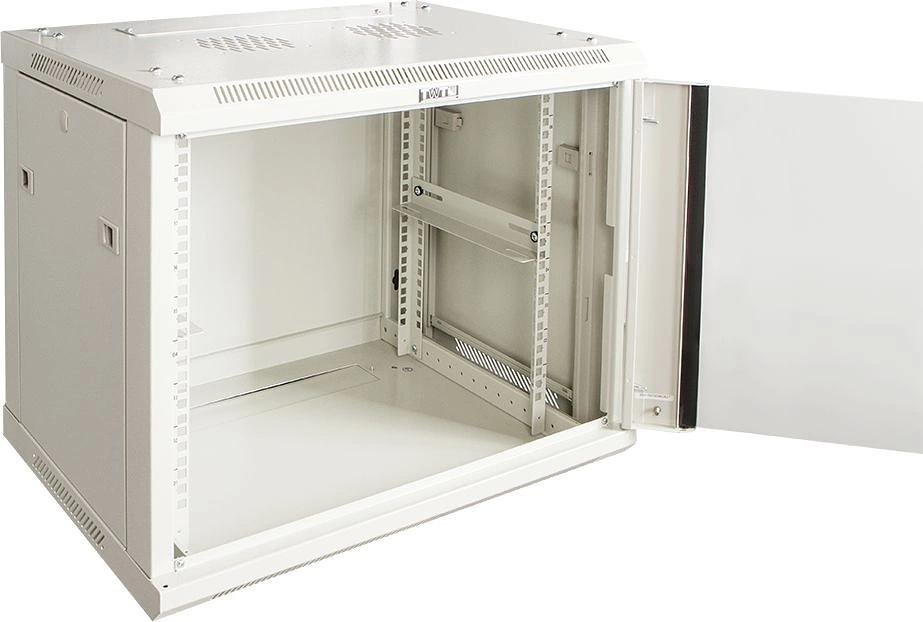 Шкаф коммутационный Lanmaster PRO (TWT-CBWPG-15U-6X4-GY) настенный 15U 600x450мм пер.дв.стекл 60кг серый IP20 фото 3