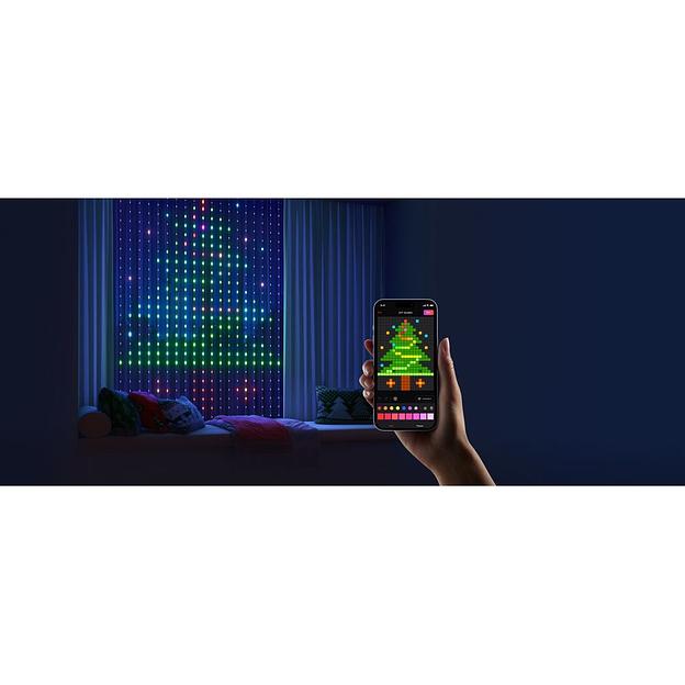 Умная штора-гирлянда Yeelight, 475 ламп, 1,5м x2м / RGBIC+ BLE / YLYDD-0053 фото 2