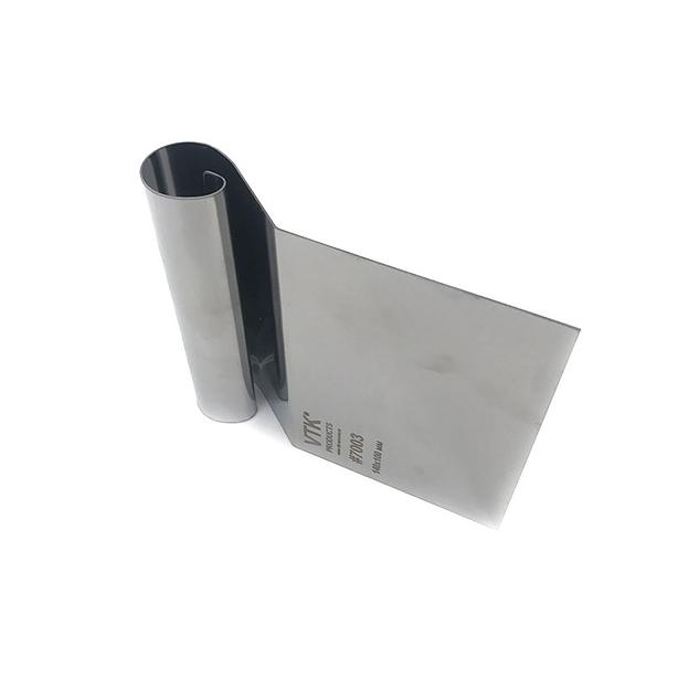 Шпатель скребок 140х100 мм нержавеющая сталь фото 2
