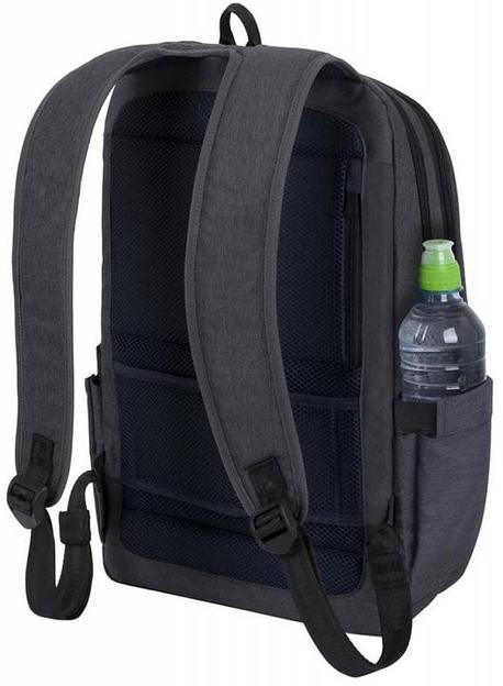 Рюкзак для ноутбука 15.6" Riva 7760 черный полиэстер фото 2