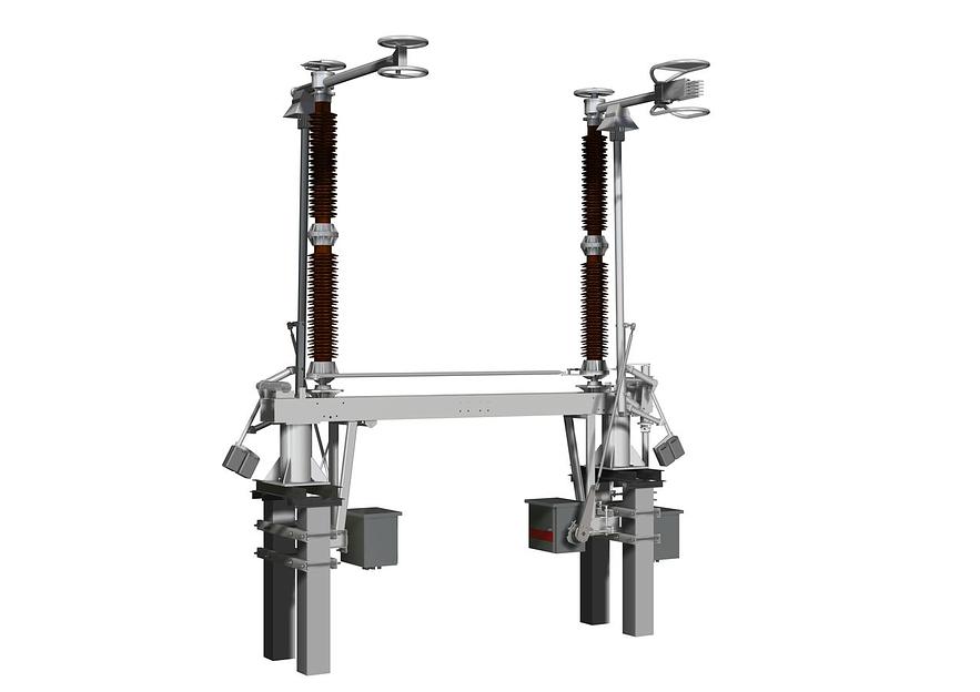 Разъединители горизонтально-поворотного типа РГ–500/2000УХЛ1 фото 4