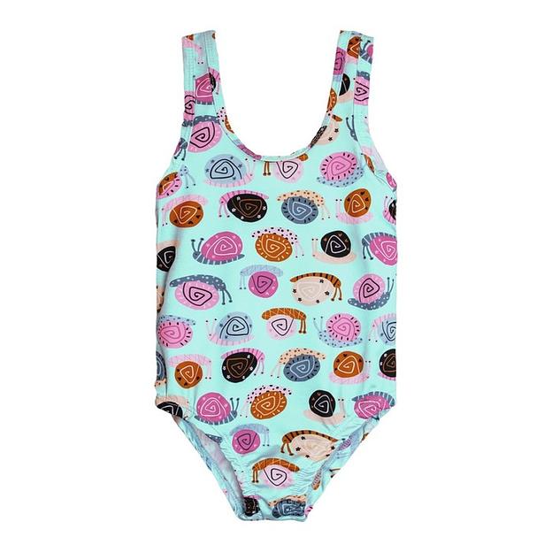 Купальник для девочки Be Friends, рост 110 см, голубой ОПТ фото 1