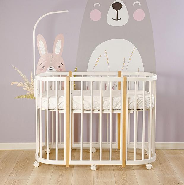 Детская кроватка для новорожденных LEO фото 7