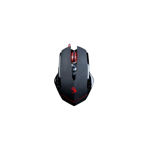 Мышь проводная A4TECH Bloody V8, игровая, оптическая, USB, 3200dpi, черный фото 1