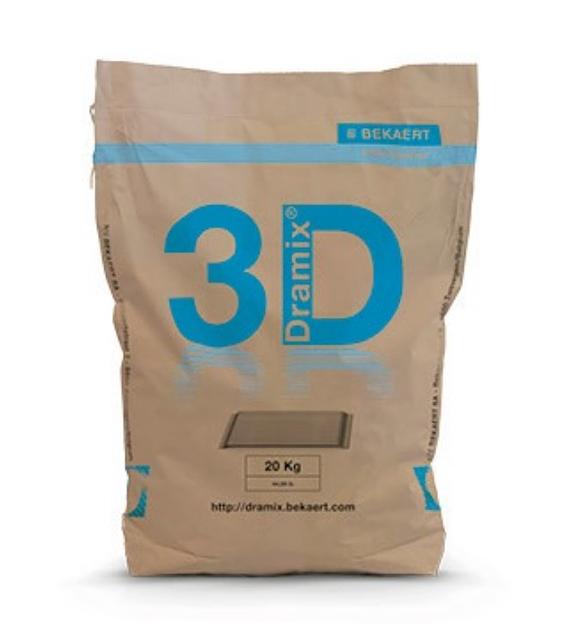 Стальная анкерная фибра Bekaert «Dramix 3D 55/60 BL» ОПТ фото 1