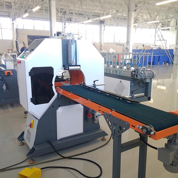 Станок для упаковки погонажных изделий стретч-плёнкой Techpack 300/1 ОПТ фото 2