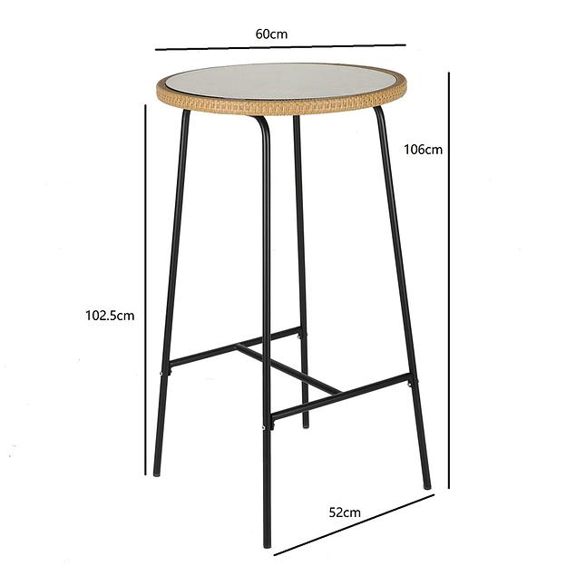 Столик барный Vetle, d60 см фото 2