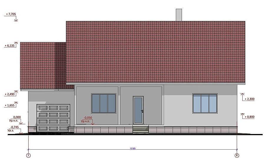 Одноэтажный дом 165 м² РП-М3 под заказ фото 5