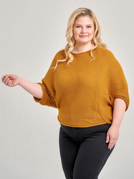 Кардиган Аванта оранжевый 44-52, 54-62 ОПТ фото 5