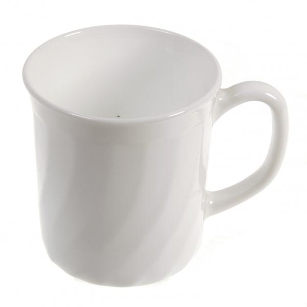 Кружка 290 мл. белая d=80 мм. h=90 мм. Трианон (68978) /6/36/1080/ фото 1
