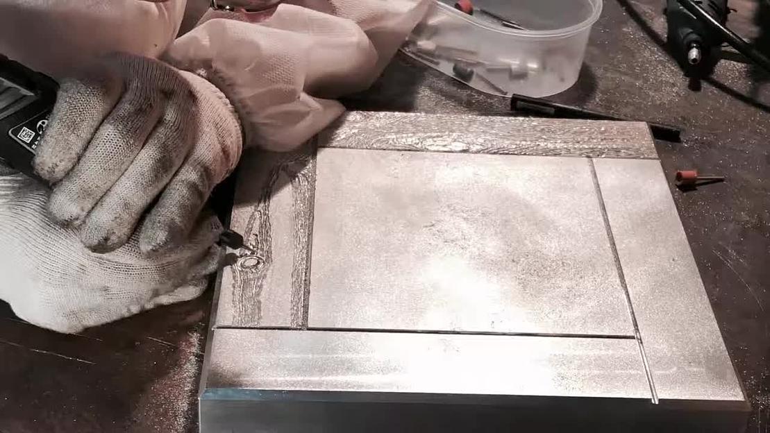 Форма для тротуарной плитки «2 доски» 300×300 мм ОПТ фото 10