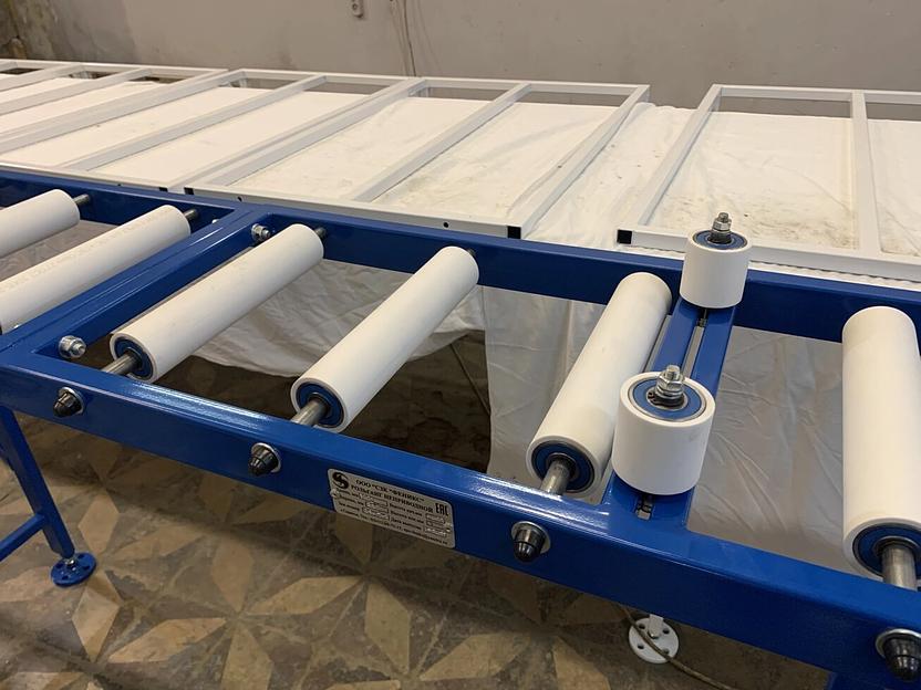 Неприводной рольганг для транспортировки труб фото 3