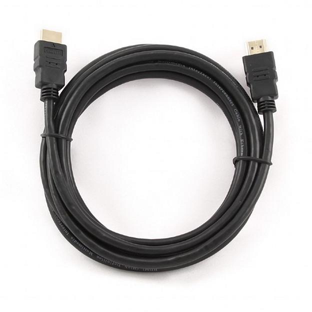 Кабель HDMI Gembird/Cablexpert CC-HDMI4-10 (3.0м, v2.0, 19M/19M, черный, позол.разъемы, экран, пакет) (CC-HDMI4-10) фото 2