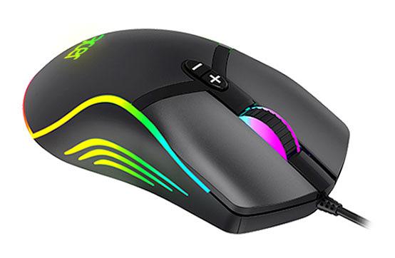 Мышь Acer OMW144 черный оптическая (3200dpi) USB (7but) фото 2