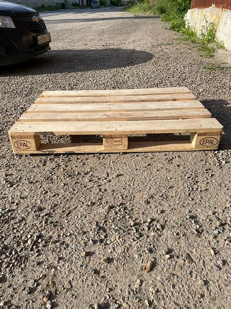 Паллет 120х80 см белая доска 1 сорт, Волгоградская область фото 2