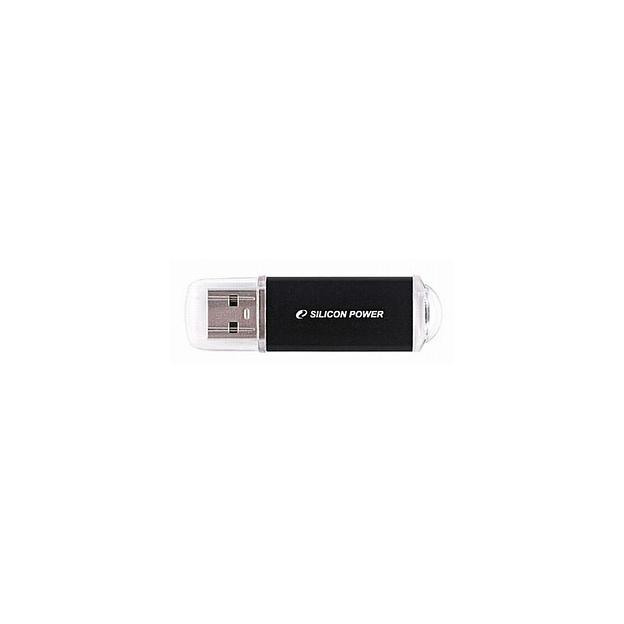 Флешка USB Silicon Power Ultima II-I Series 32ГБ, USB2.0, черный [sp032gbuf2m01v1k] фото 1